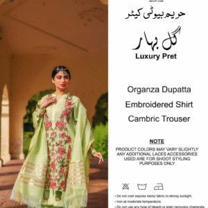 3pc Luxury Embroidered Suit